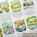 Whole Roll 7cm*5m The Twilight Die Cutting Washi/PET Tape