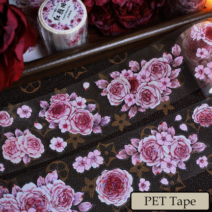 The beauty of flowers Die-Cutting Washi Tape - Sample 100cm