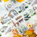 Frosted leaves Fog PET Tape