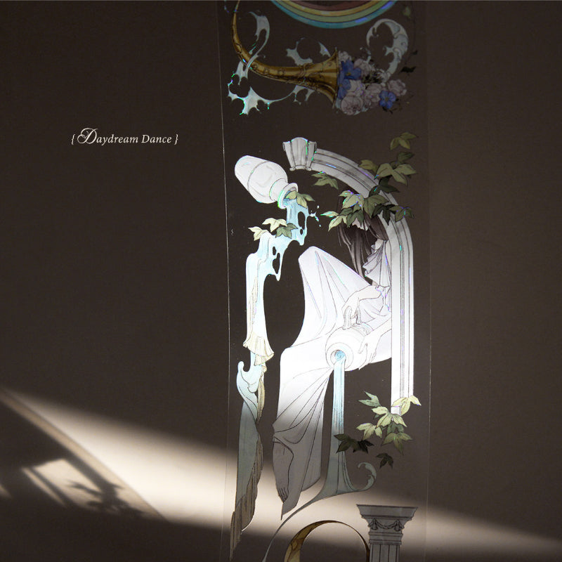4.8cm*100cm Daydream Dance Glass Light PET Tape
