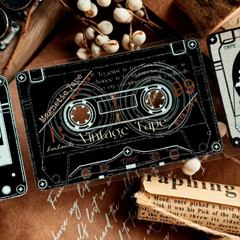 Whole Roll 6cm*5m Nostalgic Tape Series PET Tape