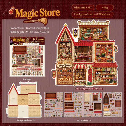 My Magic Space Series 3D Sticker