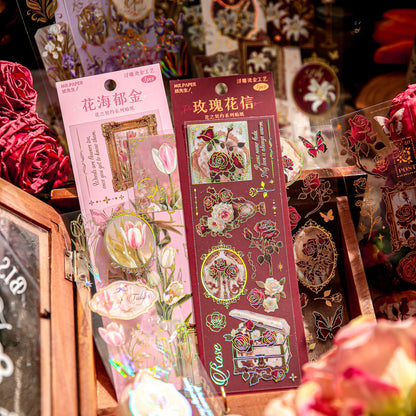 The Contract of Flowers Sticker