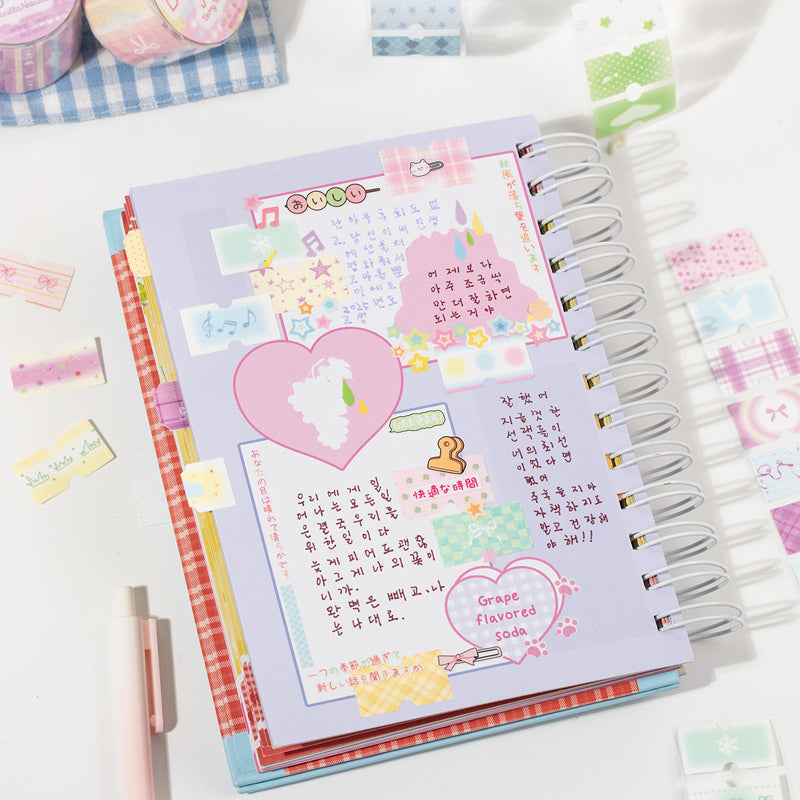 Dream Recipe Series Die Cutting Flash Self-adhesive Tape featuring dream designs for journaling, scrapbooking and collage