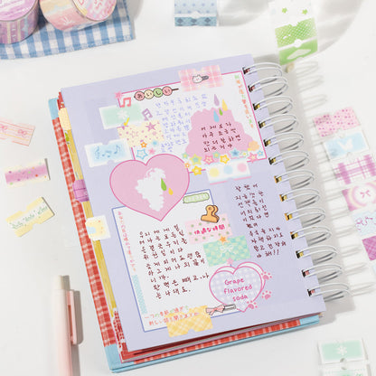 Dream Recipe Series Die Cutting Flash Self-adhesive Tape featuring dream designs for journaling, scrapbooking and collage