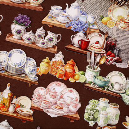 Huachi Precious Ware Series Sticker for journaling, scrapbooking and collage