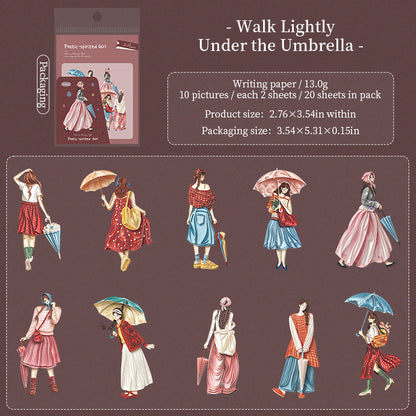 Poetic Girl Series Sticker