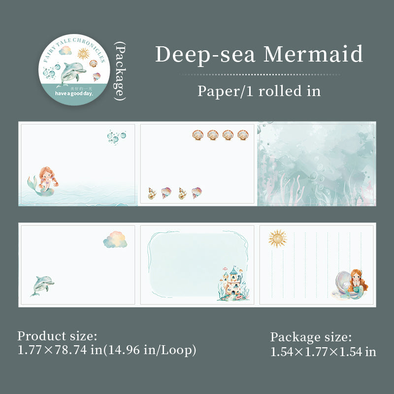 Fairy Tale Chronicle Series Die Cutting Washi Tape
