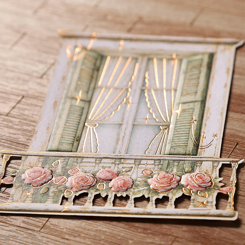 Rococo Vintage Series Sticker featuring vintage designs for journaling, scrapbooking and collage