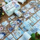 Seaside town Die Cutting Washi/PET Tape Set