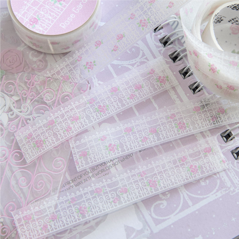 Pixel Garden Series Flash Sand PET Tape