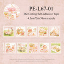 Evening Wind Knows Intent Series Die Cutting Self-adhesive Tape