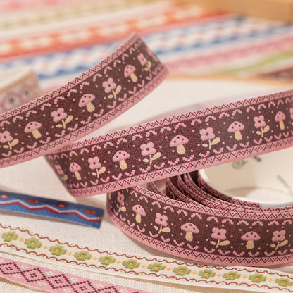 Fair Island Story Series Washi Tape Set featuring island designs for journaling, scrapbooking and collage