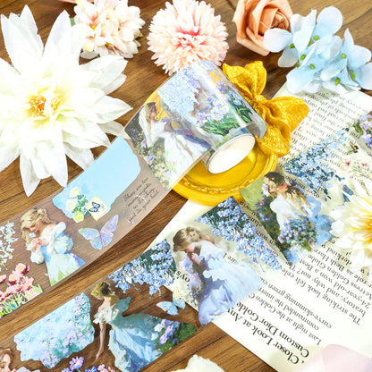 Unfinished Story PET Tape for journaling, scrapbooking and collage
