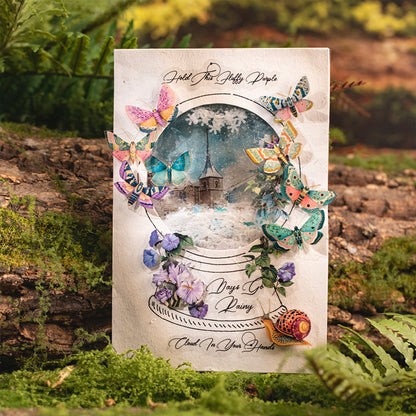 Maurice Animal Imprint Series Die Cutting PET Tape featuring animal designs for journaling, scrapbooking and collage