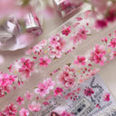 Whole Roll 5.5cm*3m Spring Season Die Cutting PET Tape