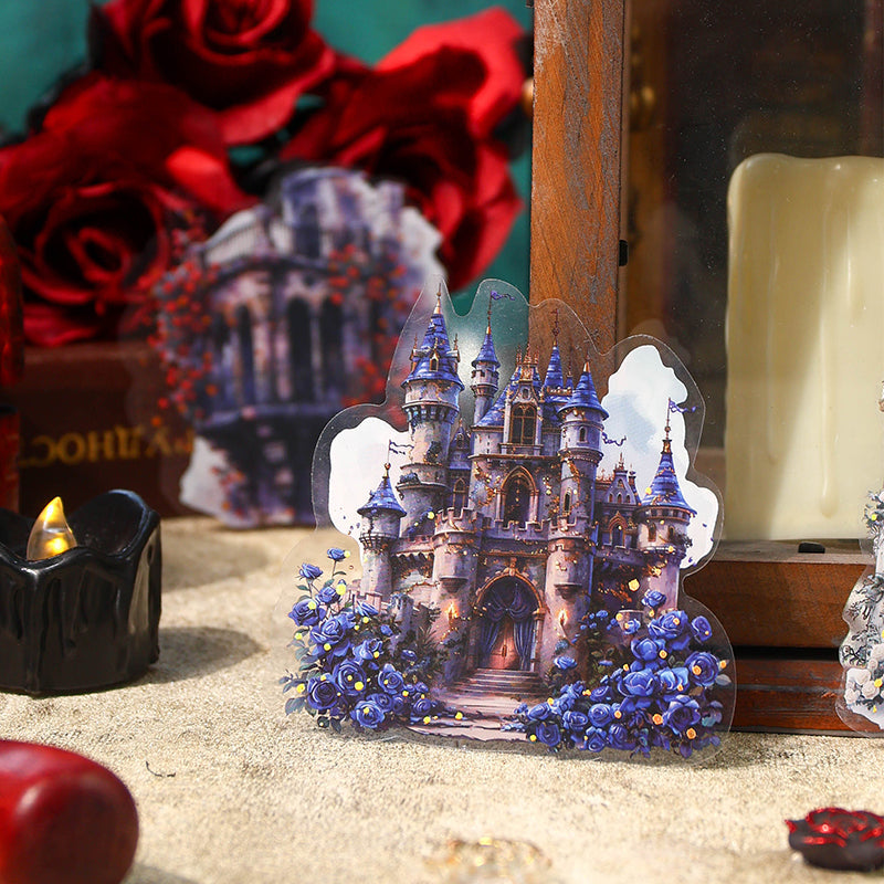 Gothic flower court Sticker