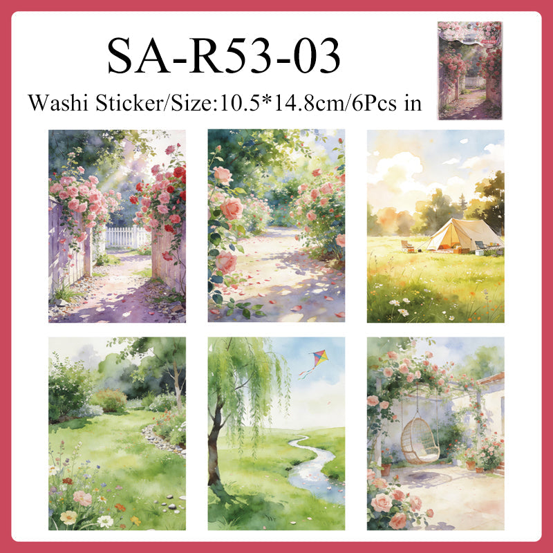 Warm Waves Rising Series Sticker