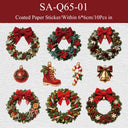 Christmas Wreath Collection Series Sticker