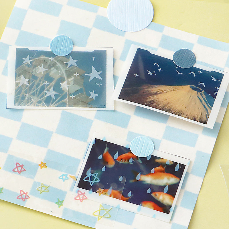 Derive inspiration series Die Cutting PET Tape for journaling, scrapbooking and collage