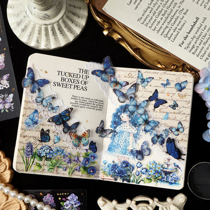 Flower Butterfly Language Sticker