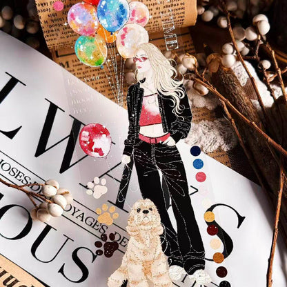6cm*100cm Confession Balloon PET Tape for journaling, scrapbooking and collage