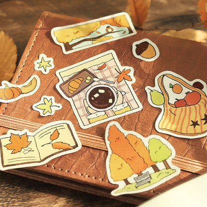Seasonal Tales Series Die Cutting Writing Paper Tape