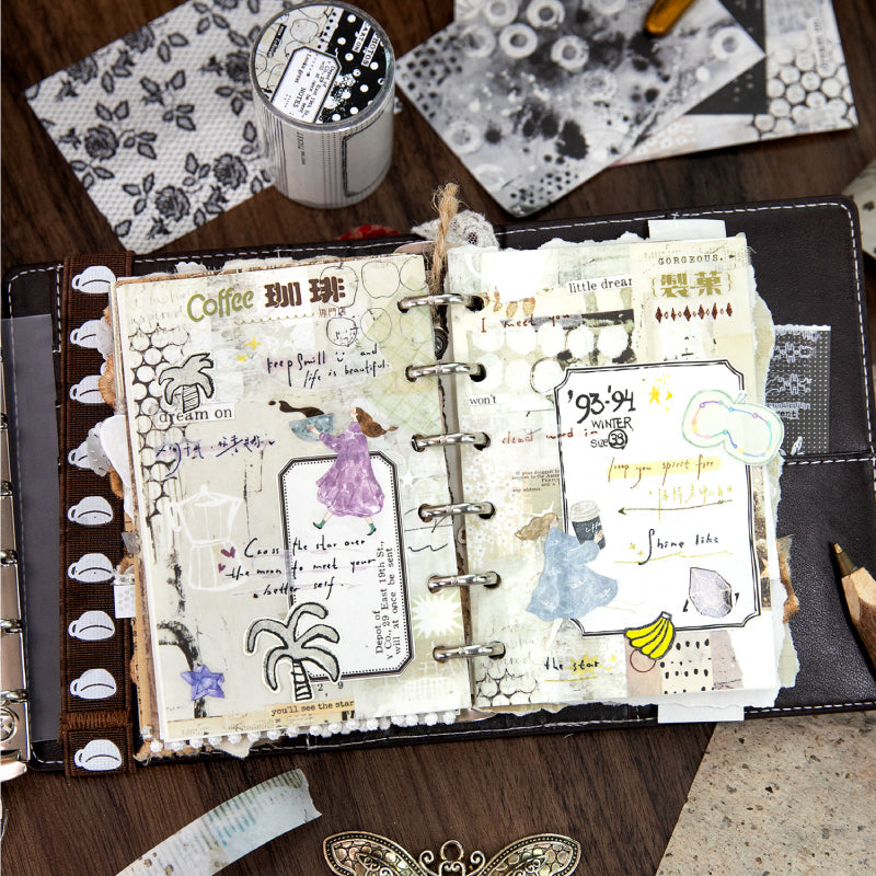 The Same Corner Series Note Paper + Tape for journaling, scrapbooking and collage