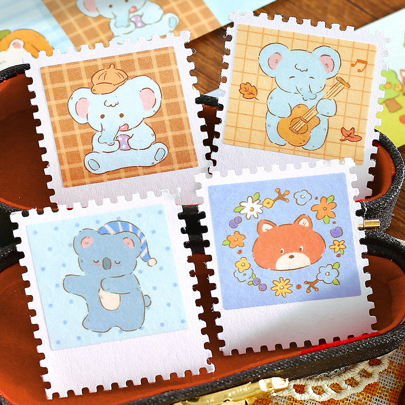 Forest Cute Friends Series Die Cutting Washi Tape
