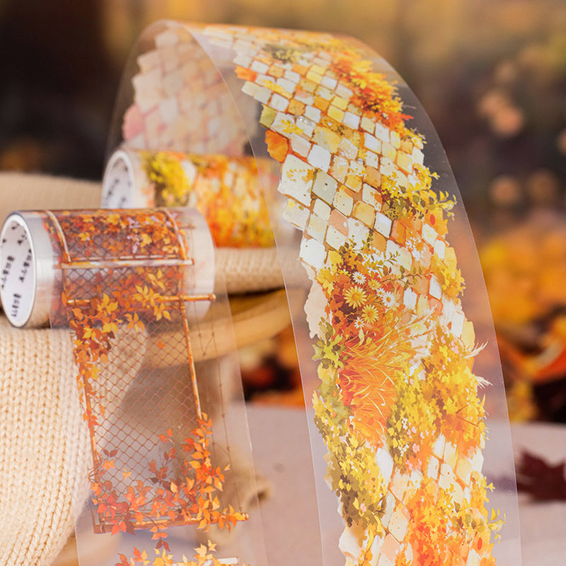 Maple Leaves Series PET Tape for journaling, scrapbooking and collage
