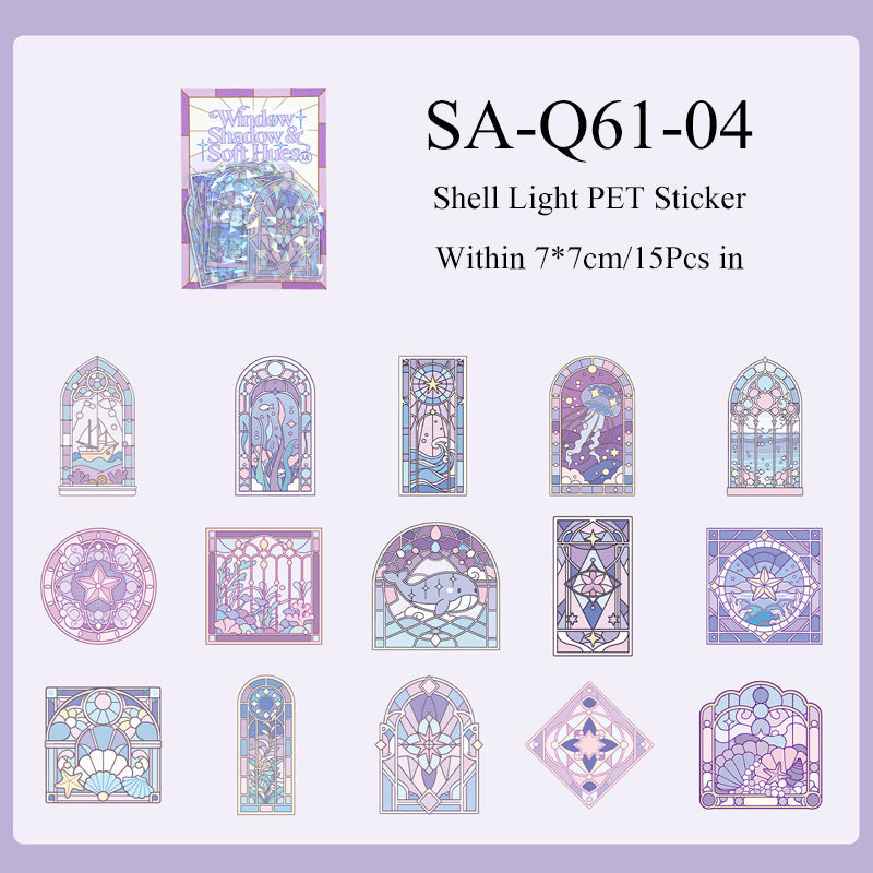 Window Shadow Palette Series Sticker