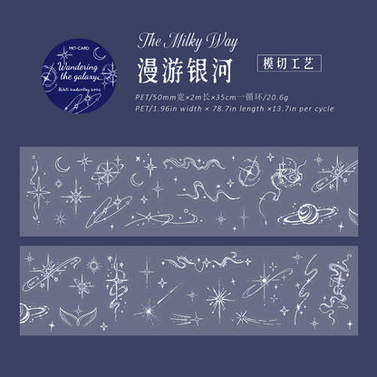 White Note Series Die Cutting PET Tape
