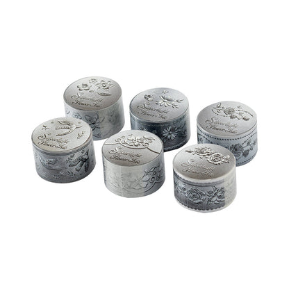 Silver Light Flower Island Series PET Tape featuring silver, flower, and island designs for journaling, scrapbooking and collage