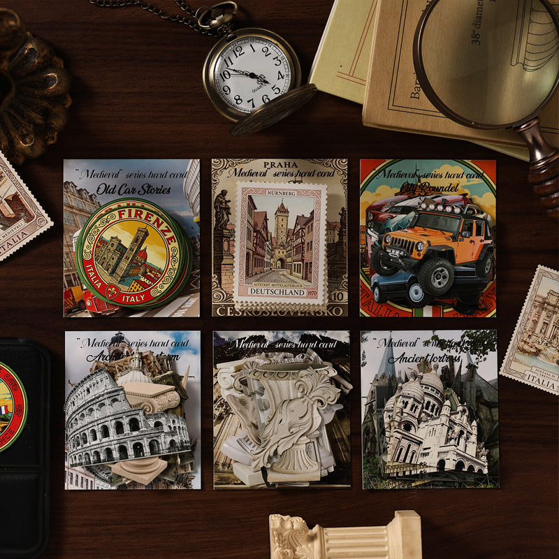 Medieval Series Sticker for journaling, scrapbooking and collage