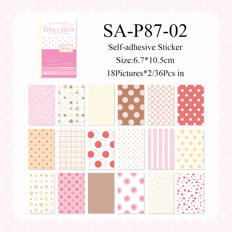 Dot Private Collection Series Sticker Book