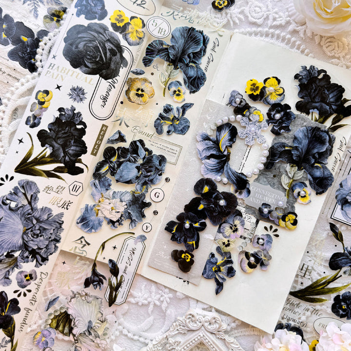 Whole Roll 6cm*6m Iris Diary Washi/PET Tape
