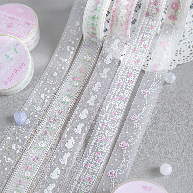 Pixel Garden Series Flash Sand PET Tape