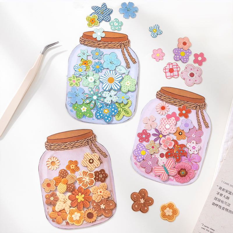 Wish Garden Series Sticker featuring garden designs for journaling, scrapbooking and collage