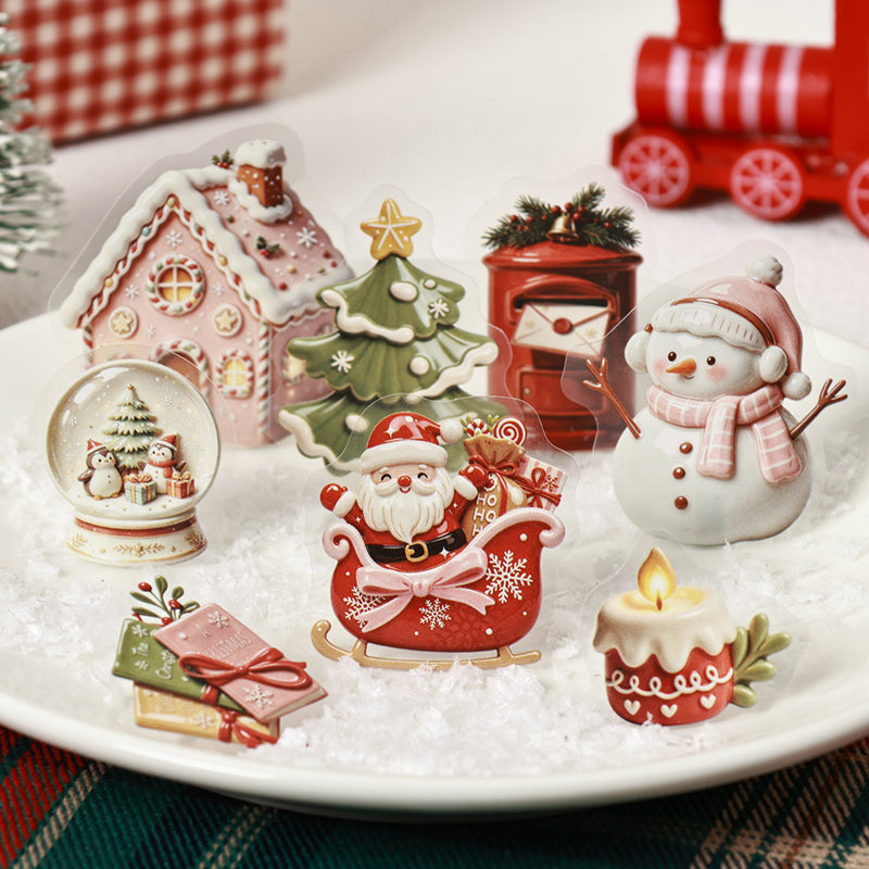 Warm Winter Christmas Series Sticker for journaling, scrapbooking and collage