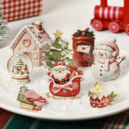 Warm Winter Christmas Series Sticker for journaling, scrapbooking and collage
