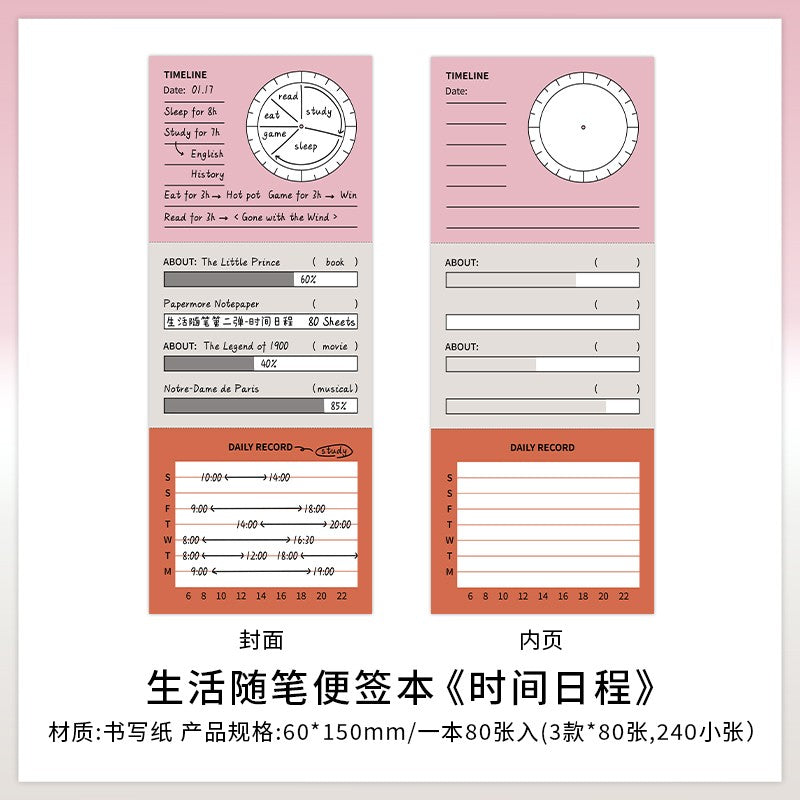 Life Notes Memo Pad