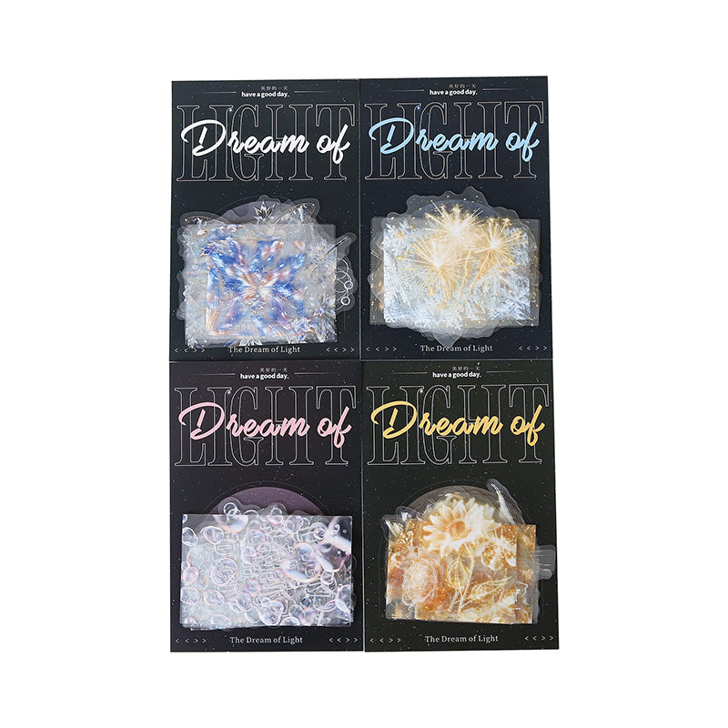 Light Dream Series Sticker featuring dream, and light designs for journaling, scrapbooking and collage