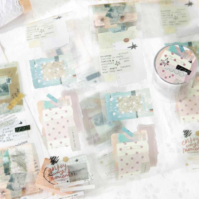 Freedom is the Wilderness Series Die Cutting PET Tape for journaling, scrapbooking and collage