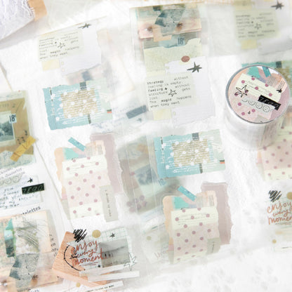 Freedom is the Wilderness Series Die Cutting PET Tape for journaling, scrapbooking and collage