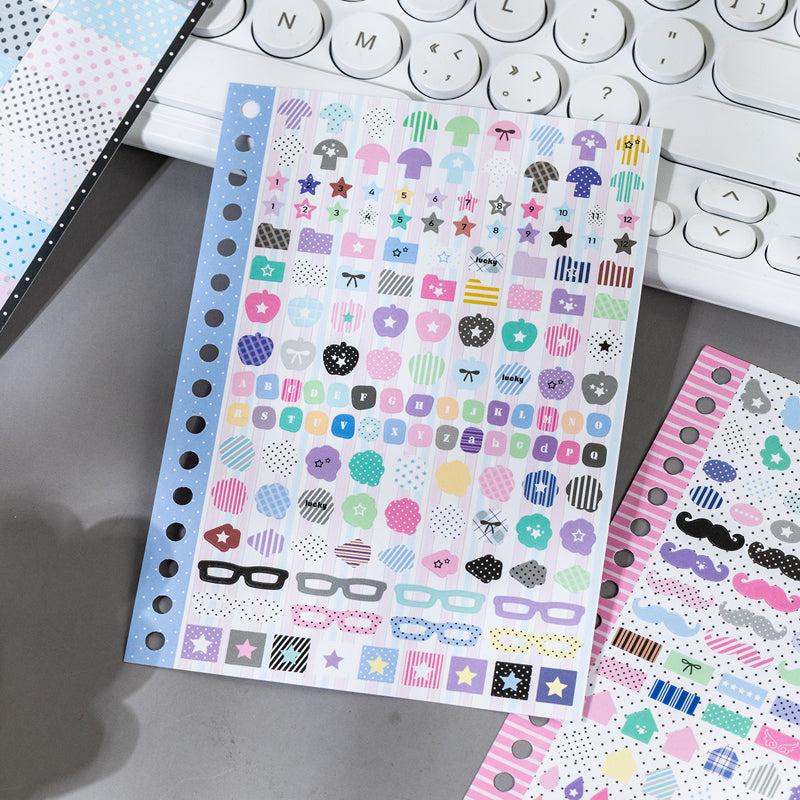 Dream Island Sequel Series Sticker Book featuring dream, book, and island designs for journaling, scrapbooking and collage