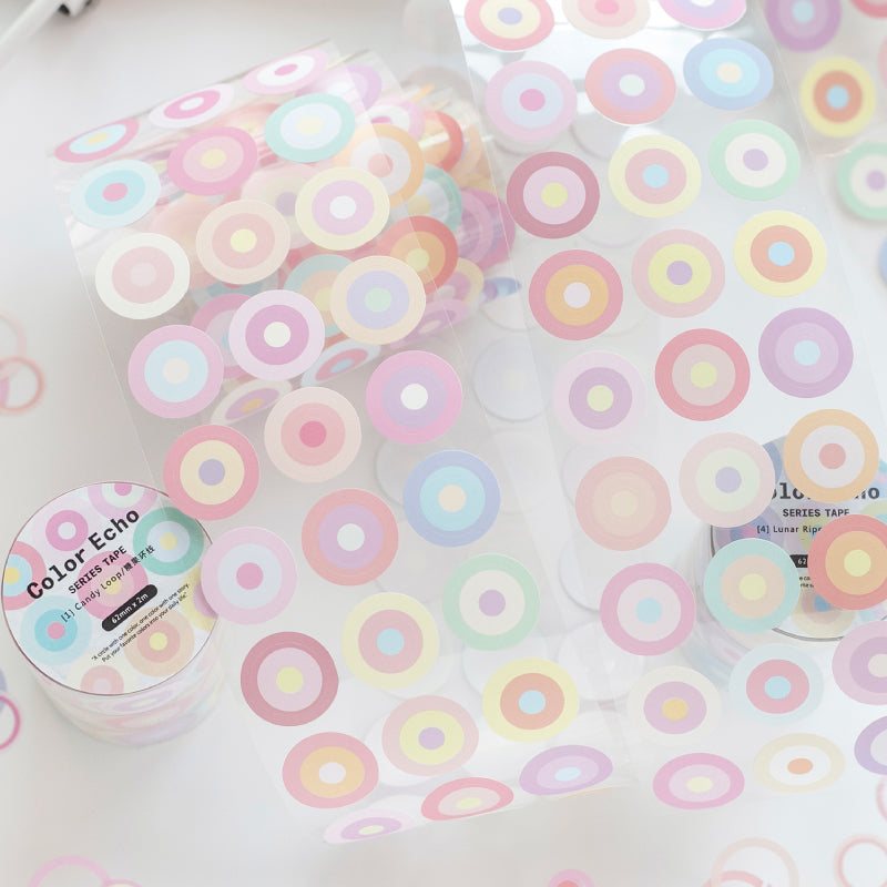 Color Echo Series Die Cutting Synthetic Paper Tape