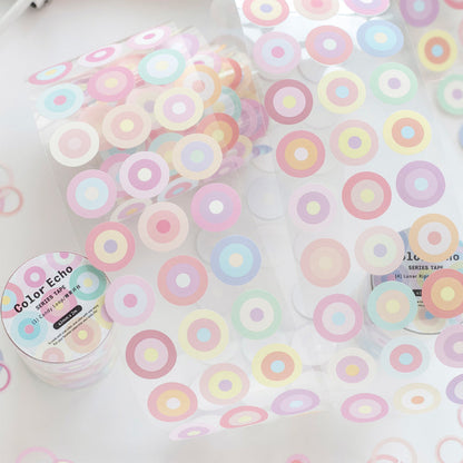 Color Echo Series Die Cutting Synthetic Paper Tape