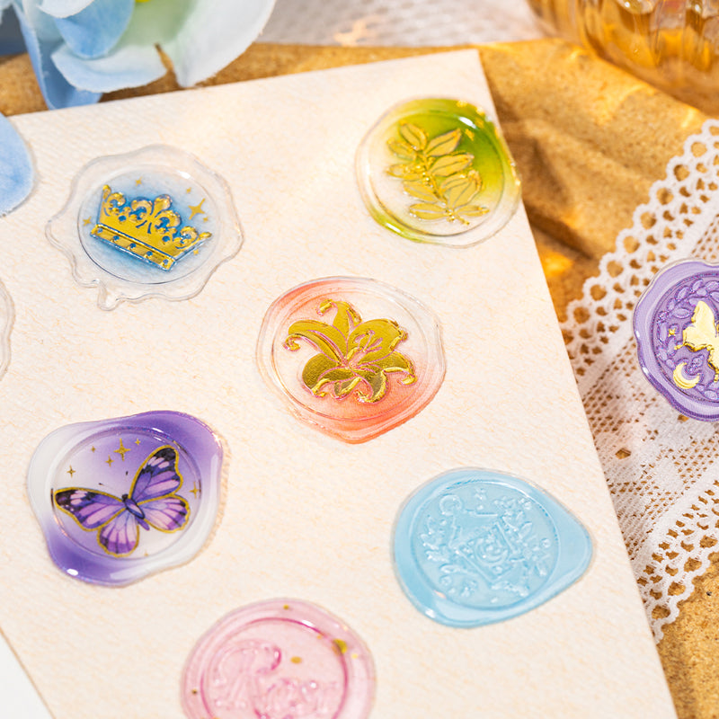 Classical Floral Sticker