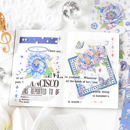 Butterfly love flowers Sticker