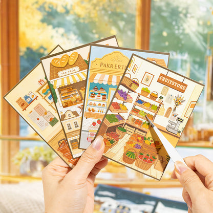 Wondrous Journey Series 3D Sticker for journaling, scrapbooking and collage